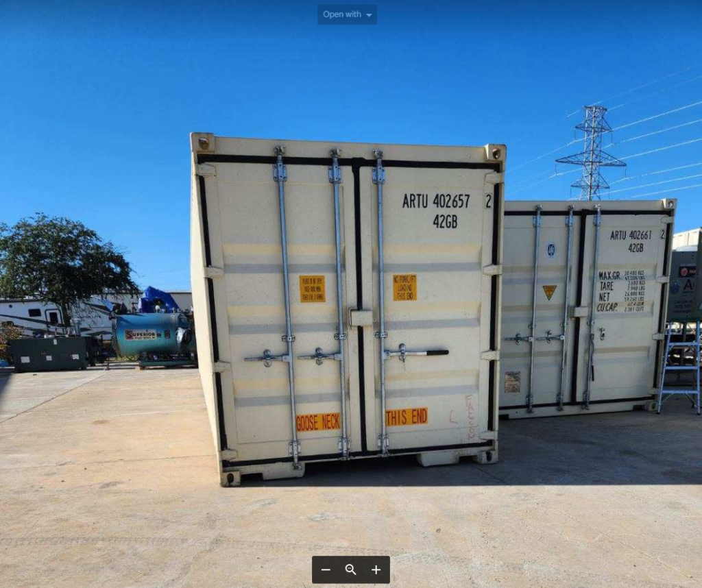 gravel pad for shipping container in Chesapeake VA