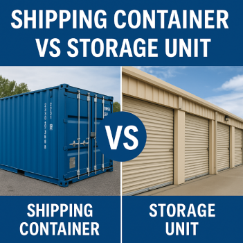 Shipping Container vs Storage Unit